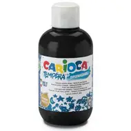 Carioca: Tempera nera 250ml