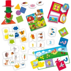 Carotina Baby: Collezione di giochi educativi per i più piccoli con 10 giochi diversi - Lisciani immagine 2