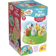 Carotina baby: Gioco incastra forme animali della fattoria - Lisciani