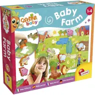 Carotina baby: Puzzle della fattoria e gioco di incastri - Lisciani