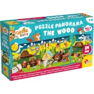 Carotina baby: Puzzle panoramico della foresta 24 pezzi - Lisciani