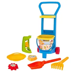 Carrello con set da sabbia - Wader immagine 2