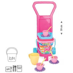 Carrello da tirare con set da picnic - Wader immagine 2
