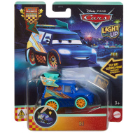 Cars – Macchinina personaggio "DJ" luminosa in scala 1:55 – Mattel