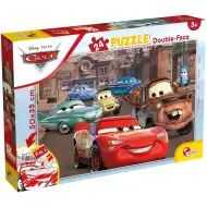 Cars 2 in 1 puzzle da 24 pezzi e album da colorare 50x35cm - Lisciani
