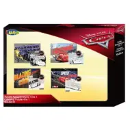 Cars 3 4 in 1 puzzle da colorare 20-24-36-48 pezzi