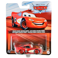Cars: Saetta McQueen, macchinina personaggio 1/55 con scarico - Mattel