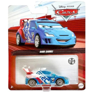 Cars: macchinina del personaggio Raoul Caroule blu e bianca 1/55 - Mattel