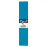 Carta crespa blu 50x200 cm