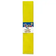 Carta crespa colore giallo 50x200cm