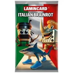 Carta da collezione Lamincard Italian Brainrot