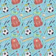 Carta da regalo "Pronti per la scuola!" 100x70 cm