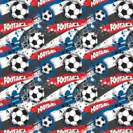 Carta da regalo a tema calcio 100x70 cm