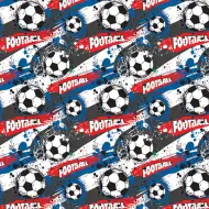 Carta da regalo a tema calcio 100x70cm