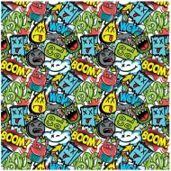 Carta da regalo con motivo Green BOOM 100x70cm