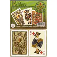 Carte da gioco di lusso - Folklore 2x55 carte - Piatnik