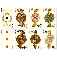 Carte da gioco di lusso - Folklore 2x55 carte - Piatnik immagine 2