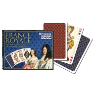 Carte da gioco di lusso - France Royale 2x55 carte - Piatnik