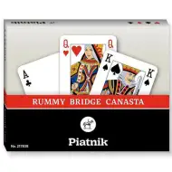 Carte da gioco standard Rummy, doppio mazzo 2x55 carte - Piatnik