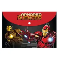 Cartella con bottoni Avengers Iron Man formato A4