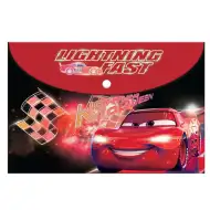 Cartella con bottoni Cars 3 formato A4