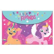 Cartella con bottoni My Little Pony Unique Friends formato A4