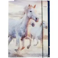 Cartella elastica Magical Horses formato A4