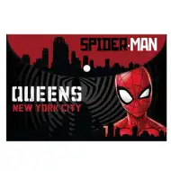 Cartella portadocumenti con bottoni di Spider-Man formato A4