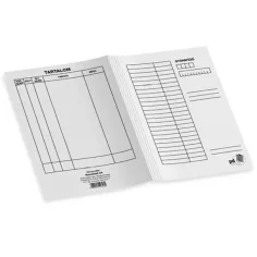 Cartellina con fermaglio rapido pd A4 230 g bianca
