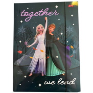 Cartellina elastica formato A4 con motivo Frozen 2