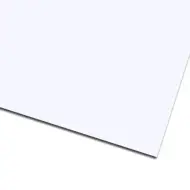 Cartoncino decorativo bianco 50x70cm