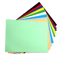 Cartoncino decorativo colorato 10 pezzi formato B/4