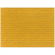 Cartone ondulato decorativo 3D arancione 50x70cm 1 pezzo