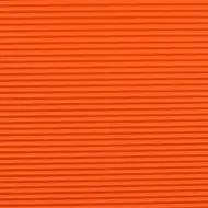 Cartone ondulato decorativo 3D arancione B2 50x70cm 1 pezzo