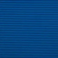 Cartone ondulato decorativo 3D blu B2 50x70cm 1 pezzo