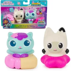 Casa delle bambole di Gabby: Giocattolo da bagno spruzzatore Mercat e Pandy Paws - Spin Master immagine 2