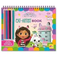 Casa delle bambole di Gabi - Libro da colorare Cat-Artist - Lisciani