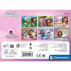 Casa delle bambole di Gabi 12 cubi da favola - Clementoni immagine 2