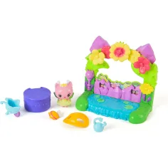 Casa delle bambole di Gabi Cinema: Set da gioco Balcone Giardino di Cristallo - Spin Master immagine 2