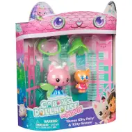 Casa delle bambole di Gabi Cinema: Set di 2 figure Giardino di Cristallo – Queen Kitty Fairy e Kitty Gnome – Spin Master
