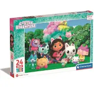 Casa delle bambole di Gabi: Maxi Super Color Puzzle 24 pezzi - Clementoni