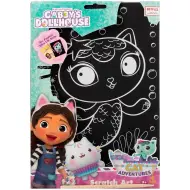Casa delle bambole di Gabi: Set di poster per creare graffi artistici 2 pezzi