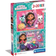 Casa delle bambole di Gabi Supercolor puzzle 2x20 pezzi - Clementoni