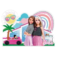 Casa vacanze di Barbie Supercolor puzzle 104 pezzi - Clementoni immagine 2
