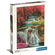 Cascata meravigliosa in Thailandia nei colori autunnali HQC puzzle da 1000 pezzi - Clementoni