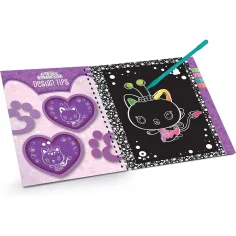 Casetta di Gabi Pawtastic set creativo scratch art 44 pagine - Lisciani immagine 2