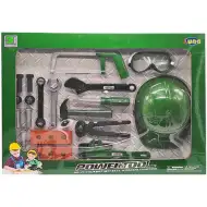 Cassetta degli attrezzi PowerTool con casco di sicurezza