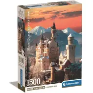 Castello di Neuschwanstein puzzle HQC da 1500 pezzi 59,5x84,5cm - Clementoni