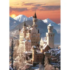 Castello di Neuschwanstein puzzle HQC da 1500 pezzi 59,5x84,5cm - Clementoni immagine 2