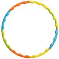 Cerchio hula hoop smontabile colorato con diametro di 58 cm
